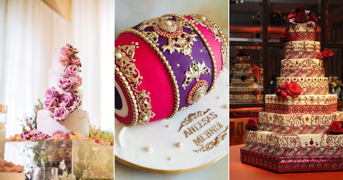 Aggregate more than 86 indian wedding cake designs super hot - in.daotaonec